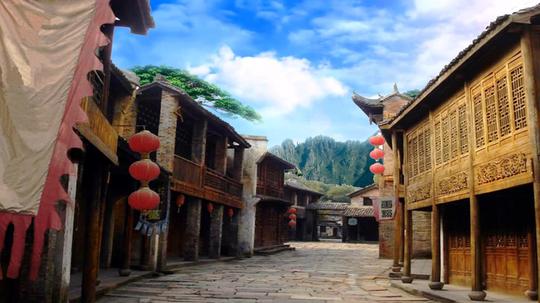 古代街道_1920x1080_高清视频素材下载(编号:173672)