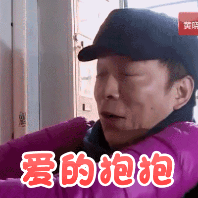 黄渤甩头表情包动态图