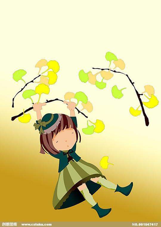 荡秋千的小姑娘图片素材免费下载-千图网www.58pic.com