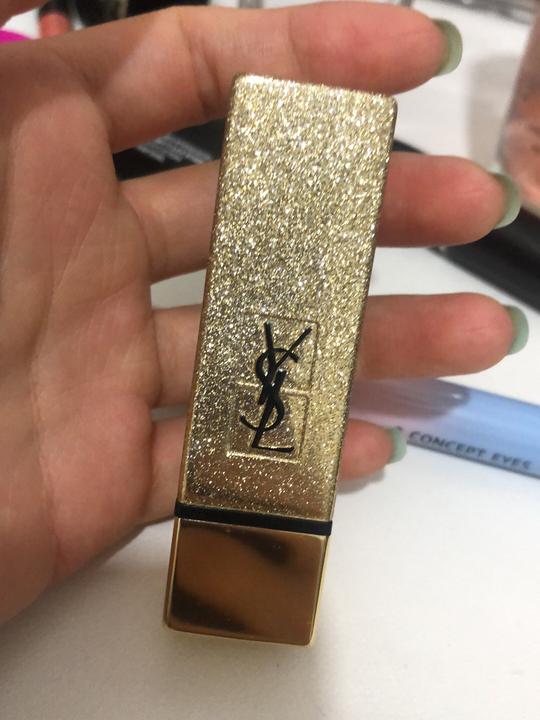 ysl圣罗兰纯口红方管正红色52星星色限量版