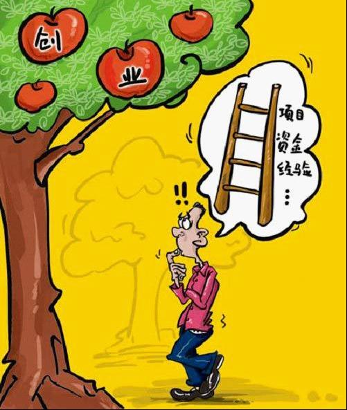 漫画:创业需要什么?