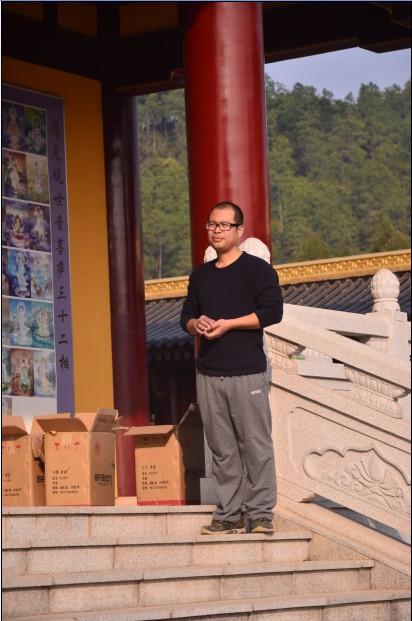 2014年元旦上林莲音寺供灯放生活动
