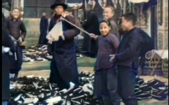 1929年民国时期北京城的地摊生意