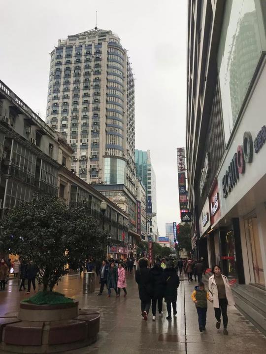 步行街街道街景商业街1080_1439竖版竖屏