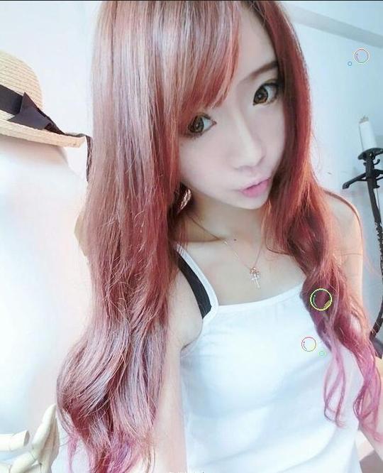 聊天面板背景非主流少女qq皮肤素材-碧云轩