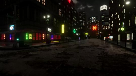 城市街道3d视频素材_1920x1080_高清视频素材下载(:)