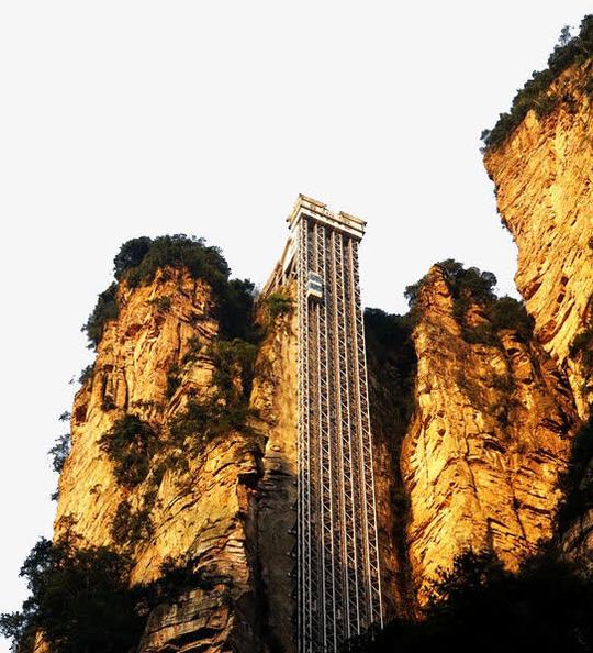 旅游景区百龙天梯