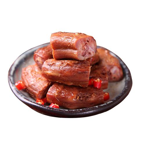骥洋甜辣鸭脖子麻辣味250g独立真空包装鸭颈卤味熟食特产小吃零食