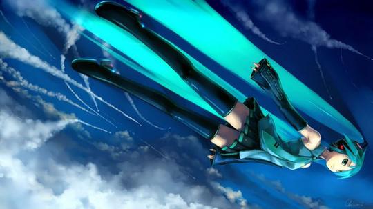 初音未来动漫图片素材高清壁纸漫画资源美术设计参考