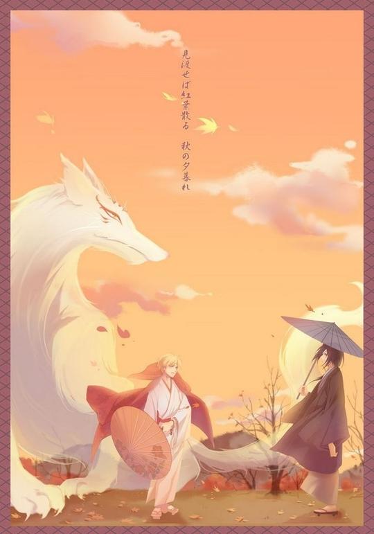 夏目,夏目友人帐,动漫,二次元男神,夏目友人帐--四季
