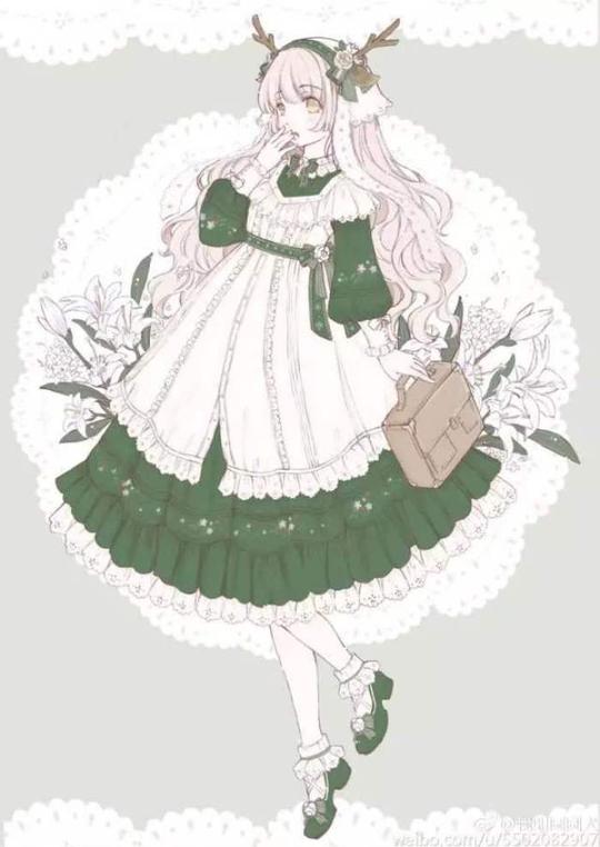 服装设计动漫图片素材
