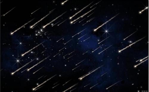 唯美浪漫高清流星雨星空高端婚礼led大屏幕背景视频舞台vj素材