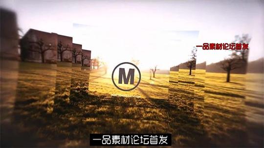 ae模板酷炫华丽循环重叠嵌套画中画视觉片头ae素材