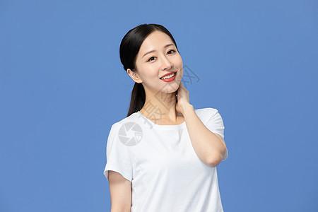 活力青春色彩美女图片下载