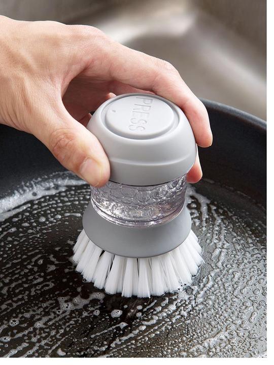 刷碗神器放洗洁精清洗家居安利锅用厚玻璃杯手毛保温杯清洁剂丝煮