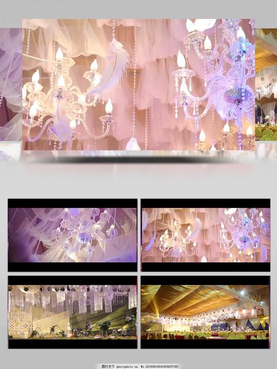 浪漫婚礼温馨高清视频素材