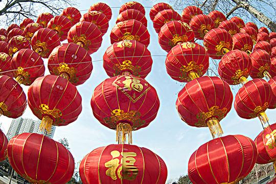 河南洛阳红灯笼_图片大全—全景创意图库（quanjing.com）中国领先的正版图片视频素材网站