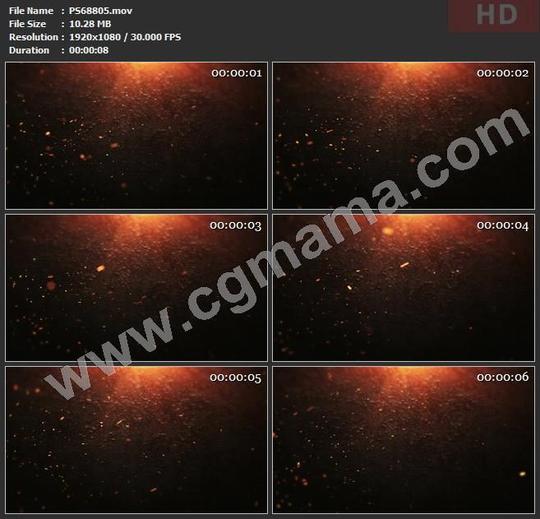 ps68805飞舞火星粒子视频素材4高清实拍视频素材