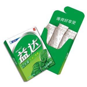 益达无糖口香糖沁凉薄荷味(盒)32g