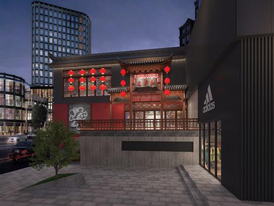火锅店门头/外立面设计