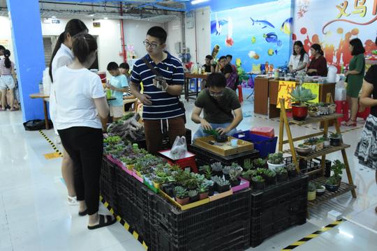石排大学生创业一条街摆摊,第二日!