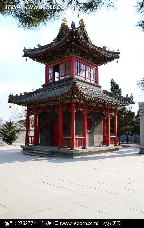 原创摄影图建筑摄影教堂寺庙般若寺鼓楼请您分享:素材描述:红动