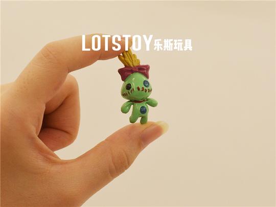正版散货星际宝贝史迪奇小金卡通摆件diy素材小号公仔饰品