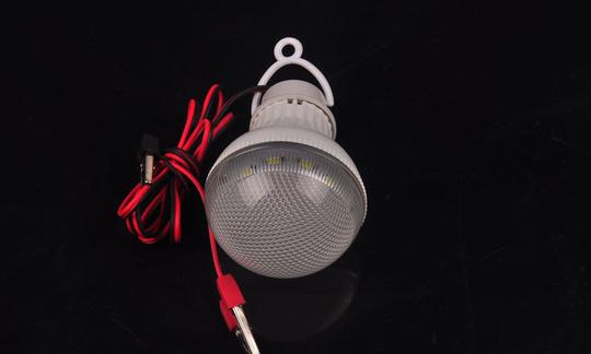 电工电料,线缆照明灯具灯饰led灯具5w12vled球泡12伏电瓶专用