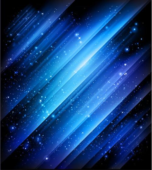 蓝色动感背景矢量素材矢量图__背景底纹_底纹