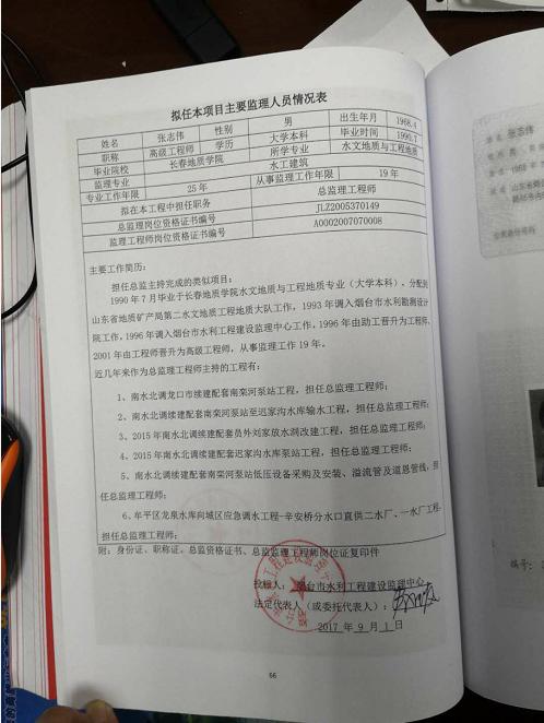 项目负责人