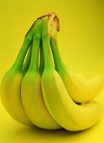 黄色香蕉片图片