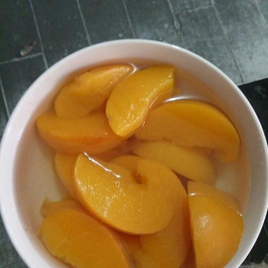 花开半夏666的糖水桃罐头做法的学习成果照_豆果美食