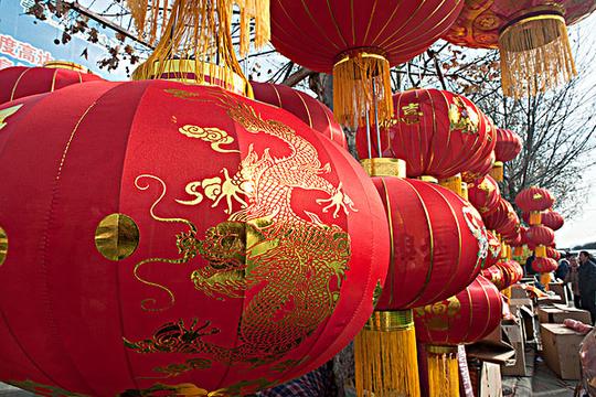 河南洛阳红灯笼_图片大全—全景创意图库（quanjing.com）中国领先的正版图片视频素材网站