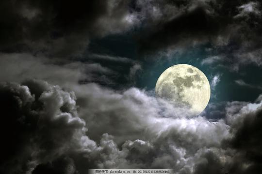 乌云月夜乌云月夜图片素材云朵夜晚月亮明亮清冷神秘