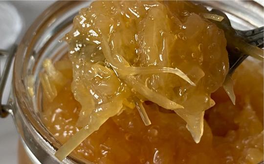 学做蜂蜜柚子茶的做法，翻车了味道不理想!