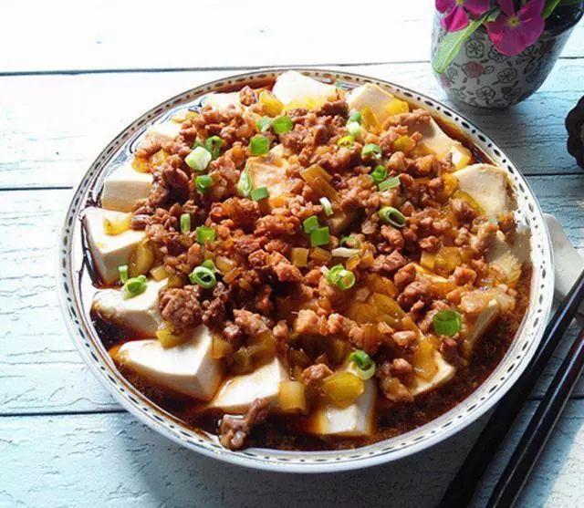 肉末蒸豆腐的做法大全家常菜