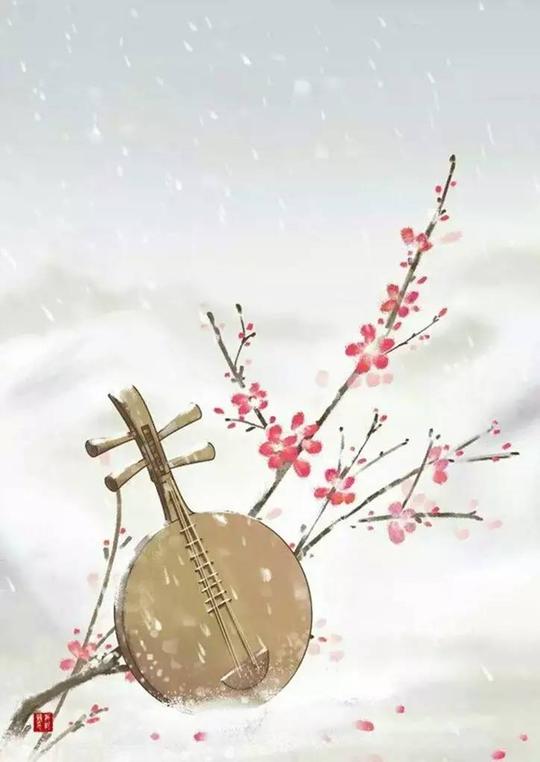 《260张唯美古风水彩场景素材》,免费领取,手