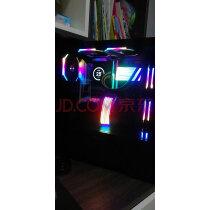 lianli积木风扇sl120-3b联力机箱/水冷风扇套装黑色静音高风压/无线材拼接/32颗多彩灯珠/软件智能调节实拍图