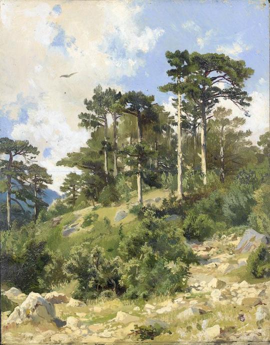 希施金高清油画图片画芯素材风景油画无框画素材装饰画世界名画