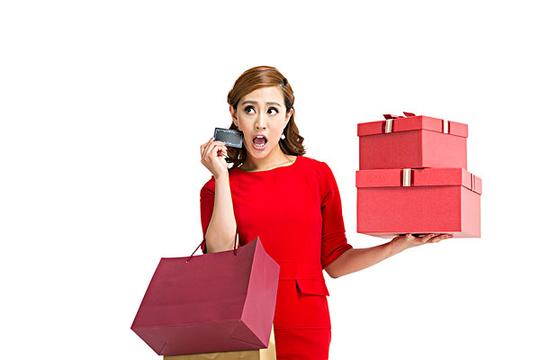 棚拍年轻女人购物_图片大全—全景创意图库（quanjing.com）中国领先的正版图片视频素材网站