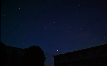 没有看到星星失落的句子丢了星星的晚上文案