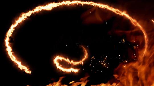 4k爆炸火焰10秒震撼倒计时_3840x2160_高清视频素材