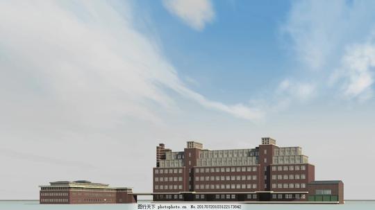 学校建筑视频素材视频背景视频模版