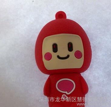 个性软胶礼品优盘热卖软胶卡通超可爱xhru盘商品大图