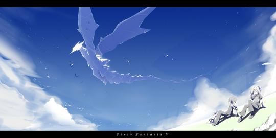 动漫,天空,大场景美图