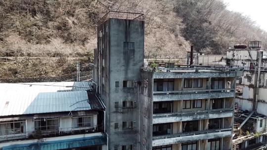 地震建筑废墟4k航拍_3840x2160_高清视频素材下载(:)