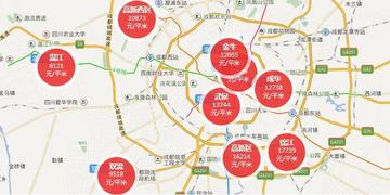 成都市主城区6月新房价的长尾关键词有什么