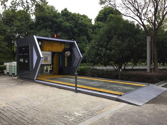 驿公里智能洗车升级,洗车机器人2.0上线
