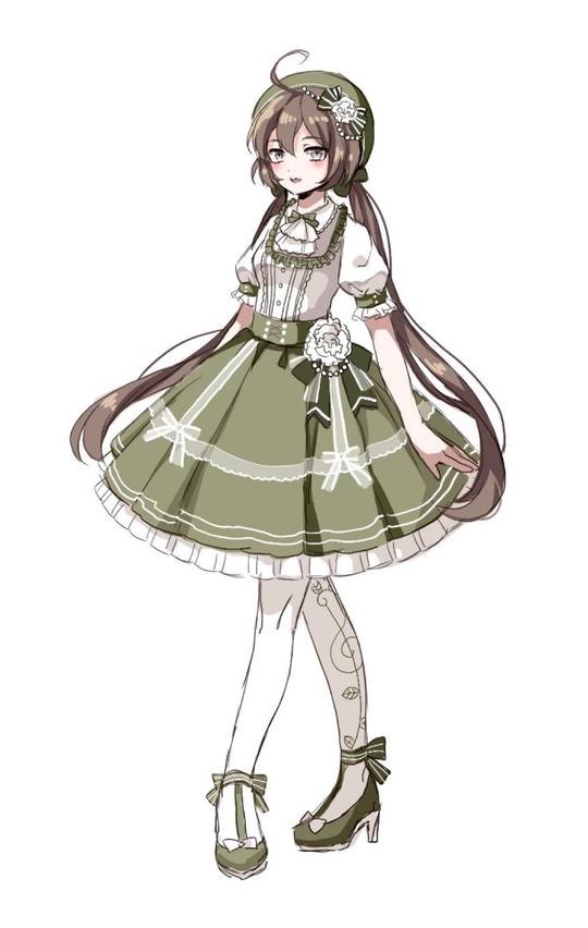 动漫服装素材设计动漫服装素材服装设计服装素材动漫人设二次元