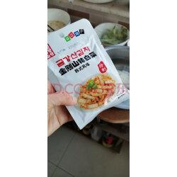 韩国风味泡菜韩式炒辣白菜方便食品开袋即食下饭菜炒辣白菜80g*5袋实拍图